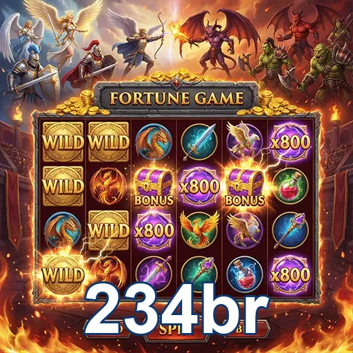 Imagem do jogo de caça-níqueis Fortune no 234br, destacando os simbolos e a emoção da jogatina.